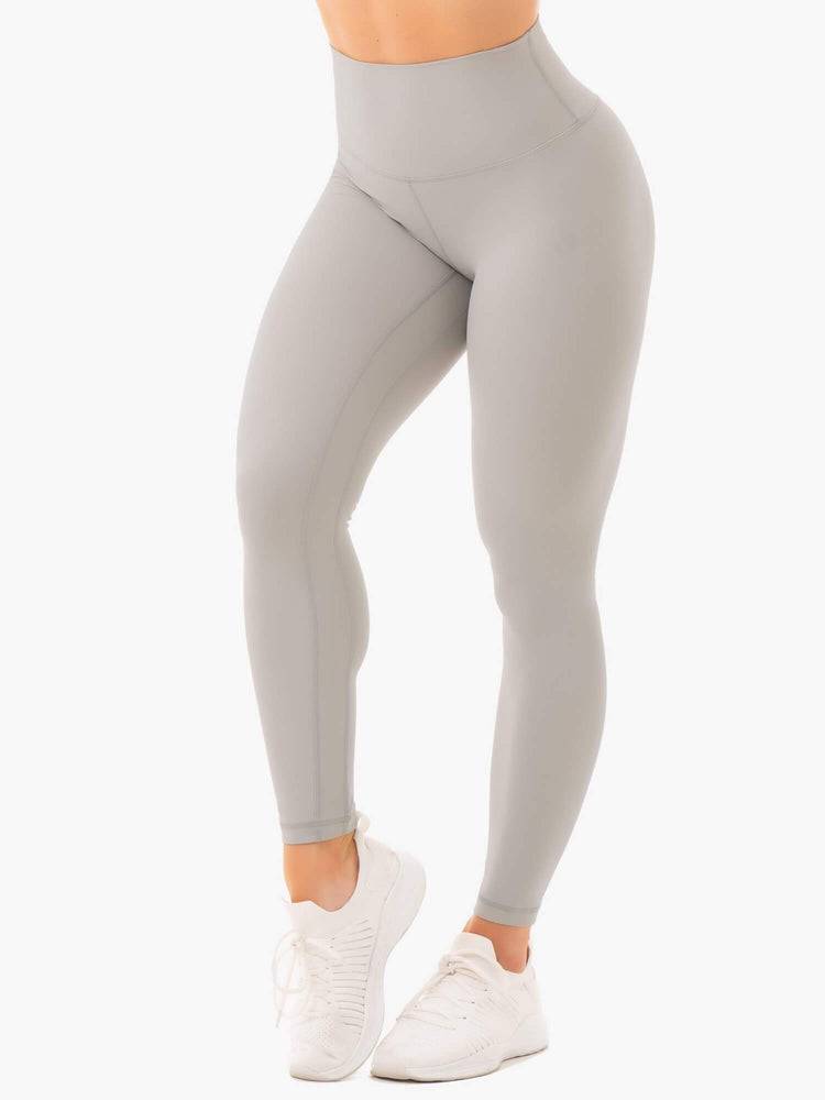 Grey Ryderwear Women Leggings NKD High Waisted Women\'s Leggings | AU1917CE