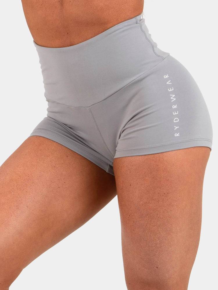 Grey Ryderwear Women Shorts Animal Scrunch Bum Women's Shorts | AU2038DN