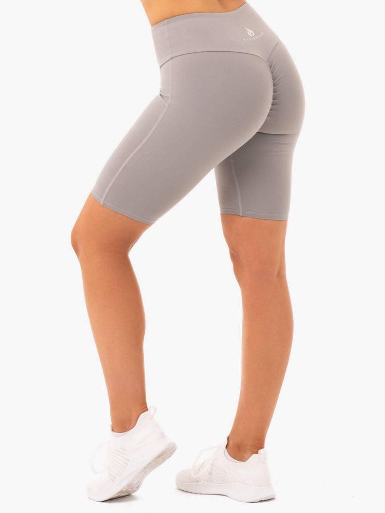 Grey Ryderwear Women Shorts Staples Bike Women's Shorts | AU2117FM