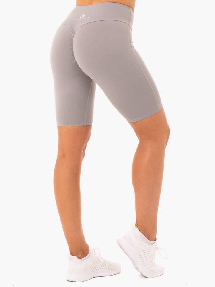 Grey Ryderwear Women Shorts Staples Bike Women's Shorts | AU2117FM