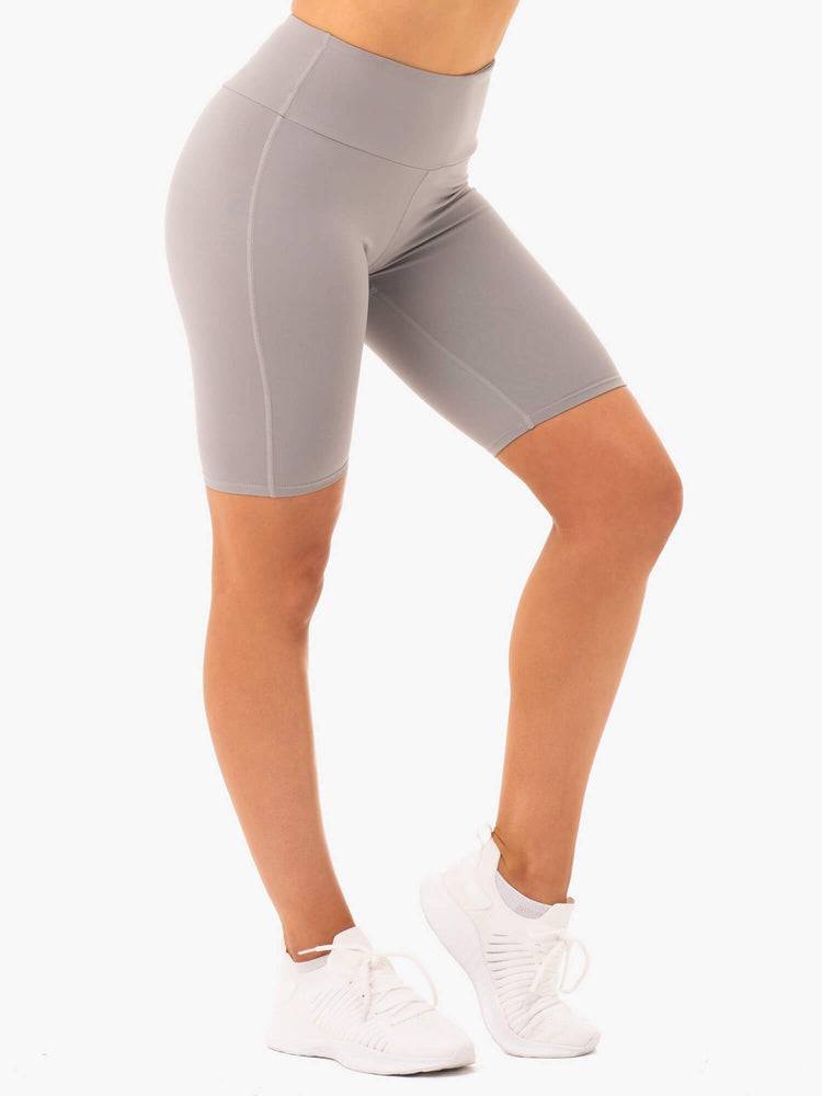 Grey Ryderwear Women Shorts Staples Bike Women's Shorts | AU2117FM