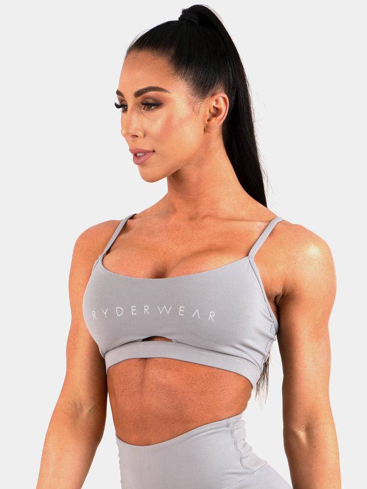 Grey Ryderwear Women Sports Bra Animal Women's Sports Bra | AU2284NB