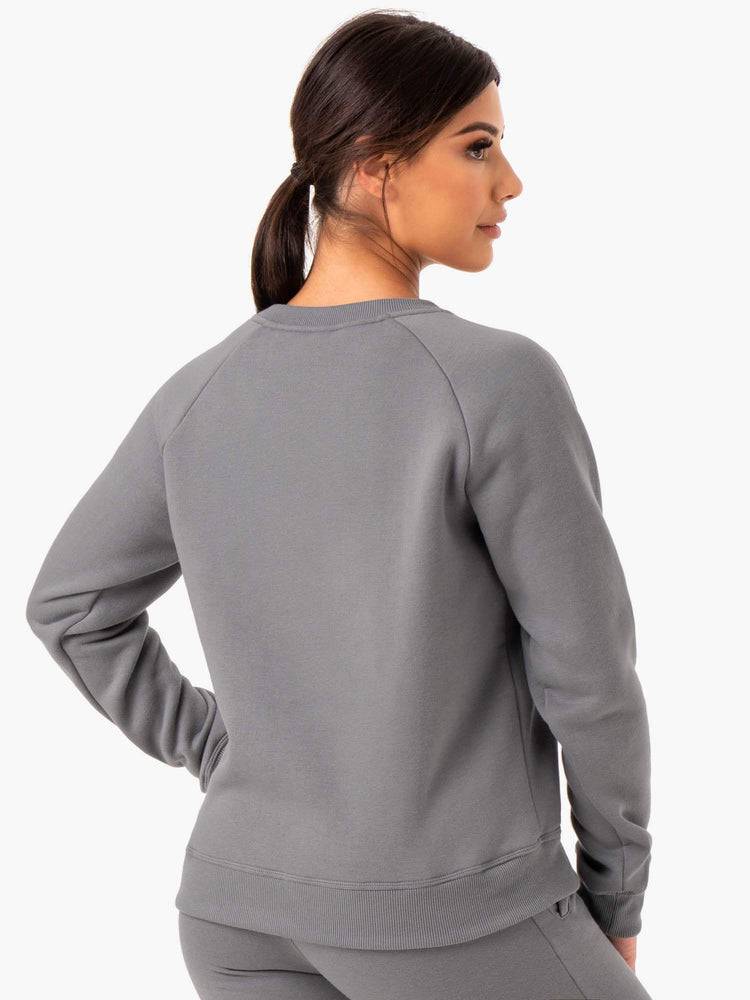 Grey Ryderwear Women Sweaters Adapt Boyfriend Women's Sweaters | AU2630OR