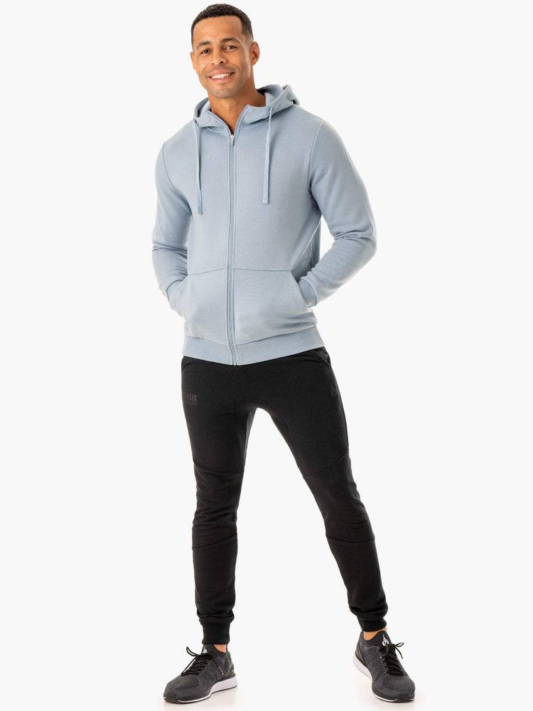 Ice Blue Ryderwear Men Jackets Limitless Zip Up Men's Jackets | AU1437PQ