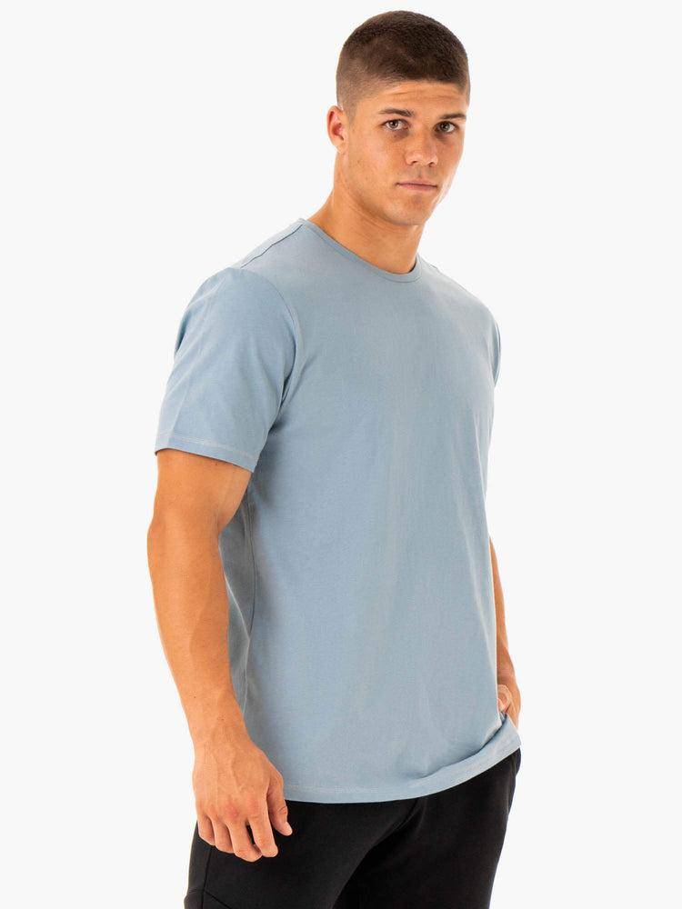 Ice Blue Ryderwear Men T Shirts Limitless Men's T Shirts | AU1258DN