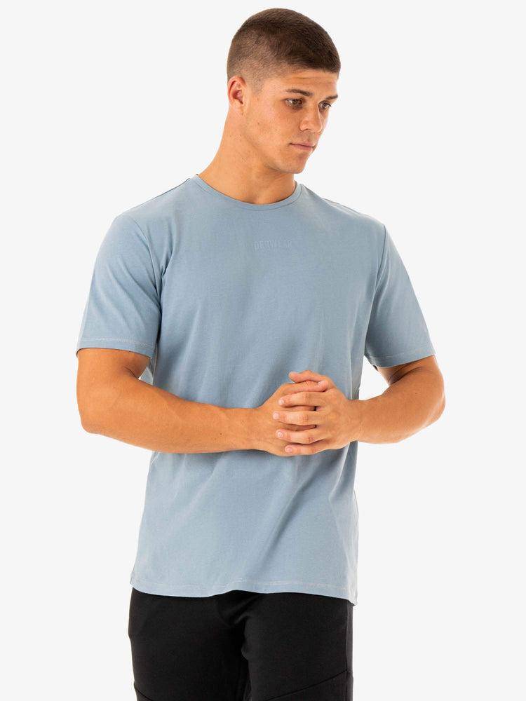 Ice Blue Ryderwear Men T Shirts Limitless Men's T Shirts | AU1258DN