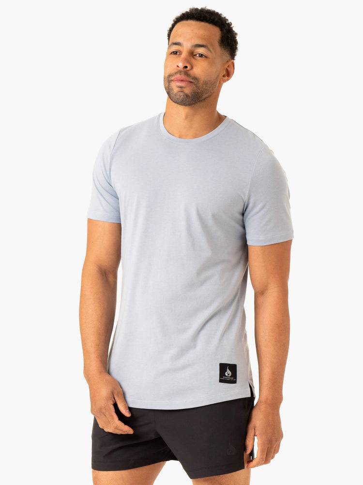 Ice Blue Ryderwear Men T Shirts Vital Men's T Shirts | AU1304UT