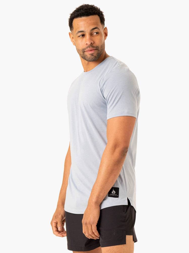 Ice Blue Ryderwear Men T Shirts Vital Men's T Shirts | AU1304UT