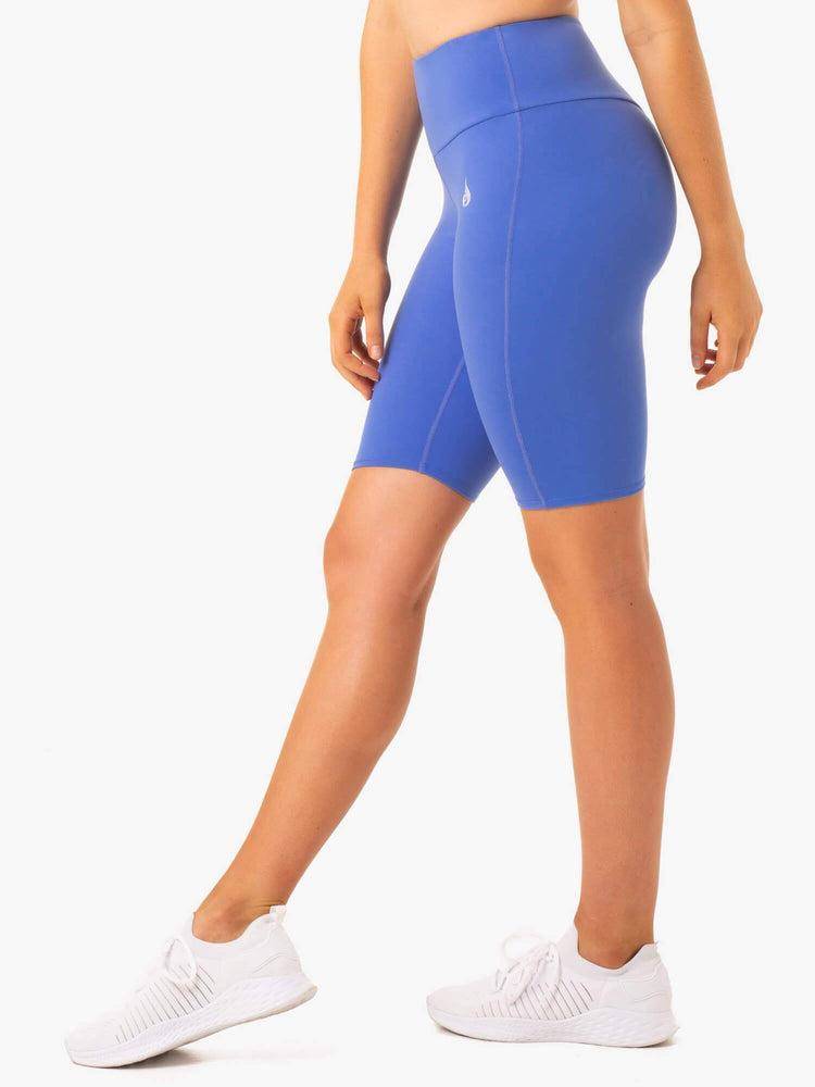 Iris Blue Ryderwear Women Shorts Staples Scrunch Bum Bike Women's Shorts | AU2125CE