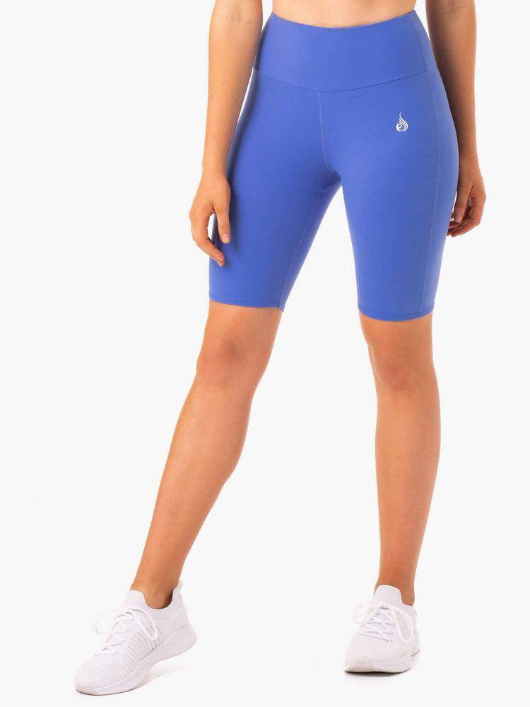 Iris Blue Ryderwear Women Shorts Staples Scrunch Bum Bike Women\'s Shorts | AU2125CE