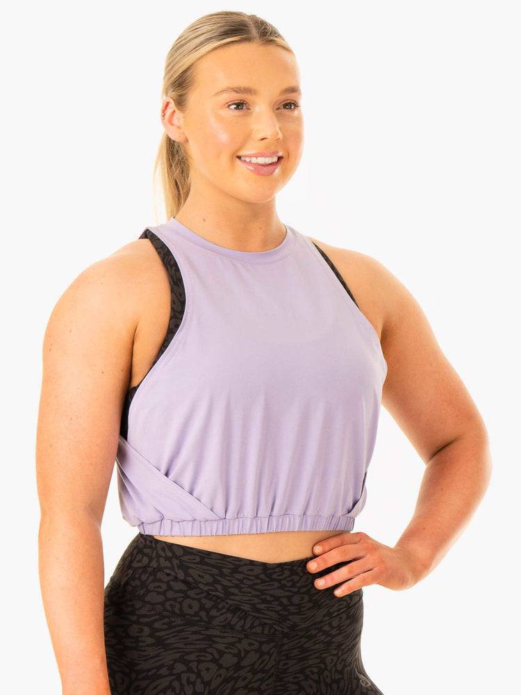 Iris Ryderwear Women Tanks Rotation Women's Tanks | AU2830XF