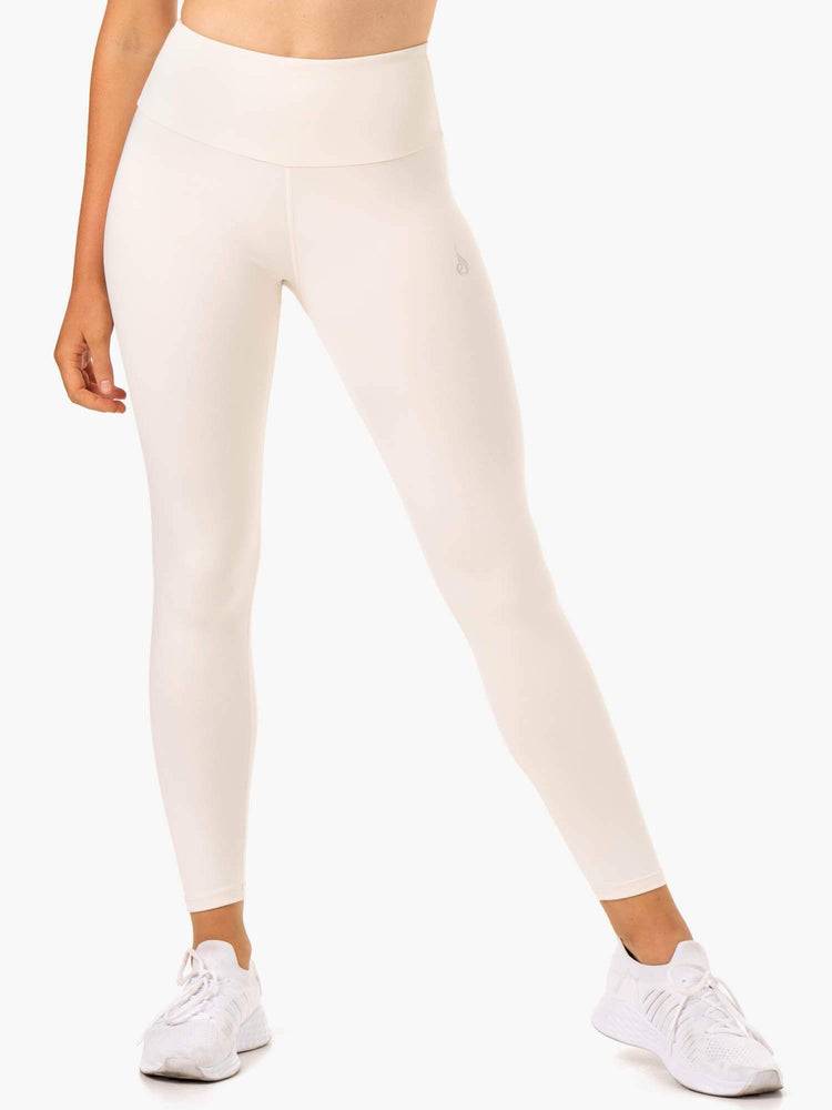 Ivory Ryderwear Women Leggings Adapt High Waisted Scrunch Women\'s Leggings | AU1852OR