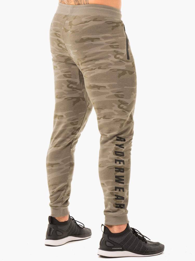 Khaki Camo Ryderwear Men Track Pants Combats Men's Track Pants | AU1005ZG