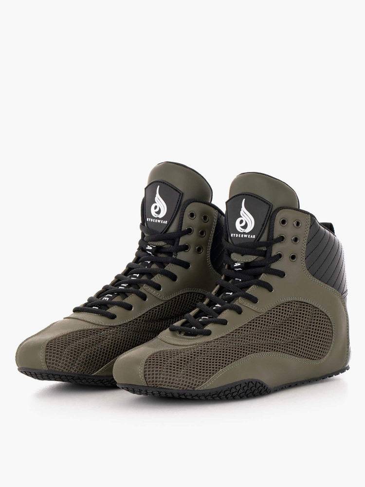 Khaki Ryderwear Men Shoes D-Mak Velocity Men's Shoes | AU1597FM