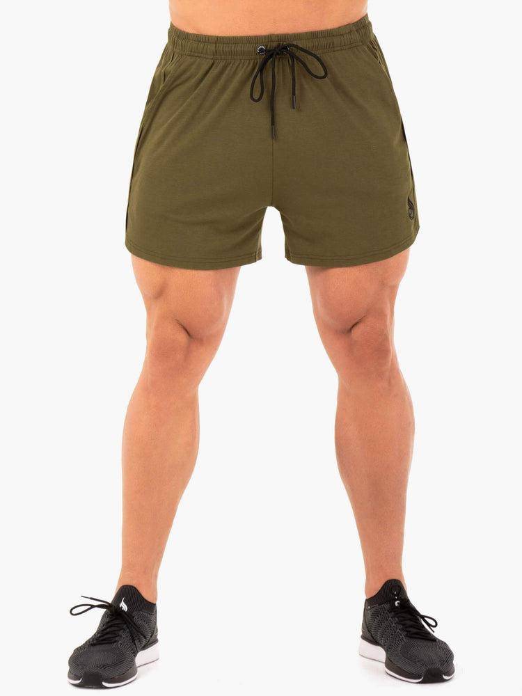 Khaki Ryderwear Men Shorts Arnie Men\'s Shorts | AU1345CE