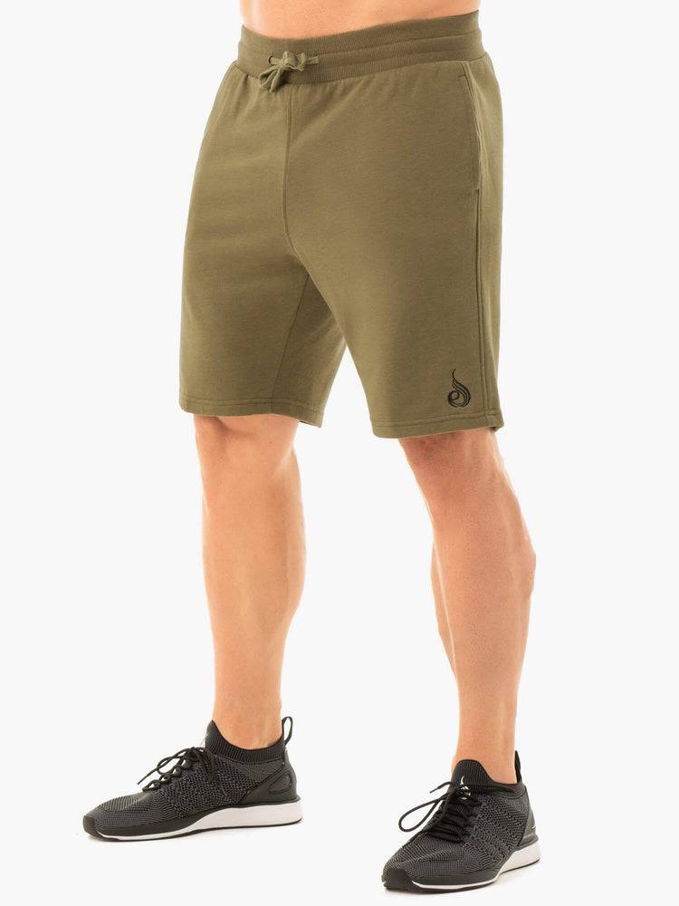 Khaki Ryderwear Men Shorts Original Track Men's Shorts | AU1391HK