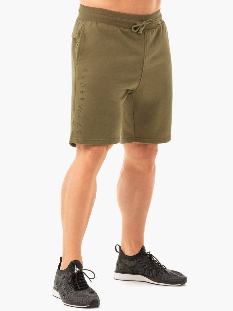 Khaki Ryderwear Men Shorts Original Track Men\'s Shorts | AU1391HK