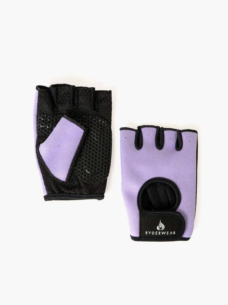 Lavender Ryderwear Men Gloves Lifting Men's Gloves | AU1608NB