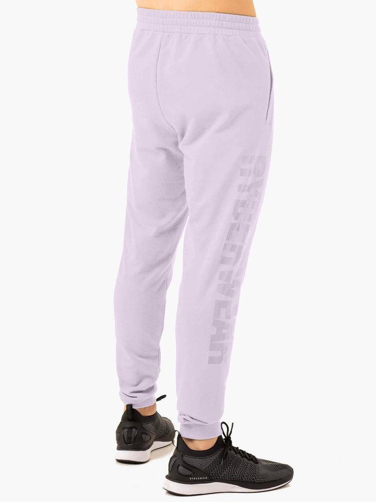 Lavender Ryderwear Men Track Pants Heritage Fleeces Men's Track Pants | AU1018UT