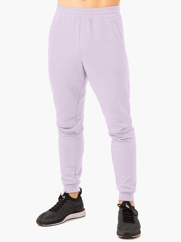 Lavender Ryderwear Men Track Pants Heritage Fleeces Men\'s Track Pants | AU1018UT