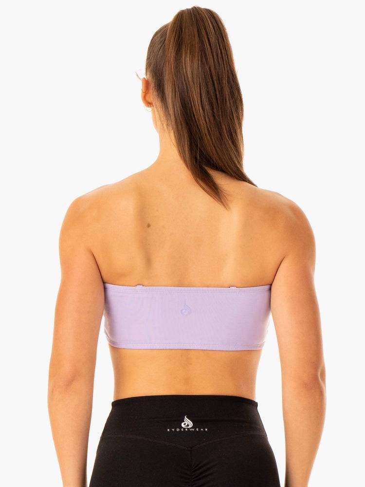 Lavender Ryderwear Women Sports Bra Convertible Bandeau Women's Sports Bra | AU2339DN