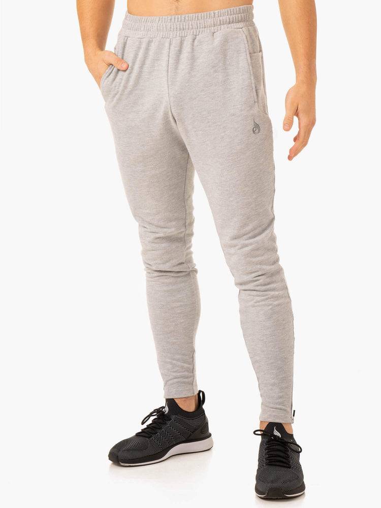 Light Grey Marl Ryderwear Men Track Pants Pursuits Men\'s Track Pants | AU1032XF