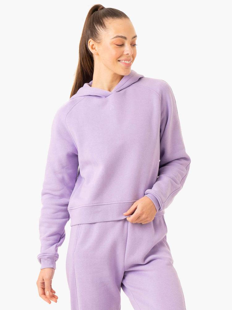 Lilac Ryderwear Women Hoodie Sideline Women\'s Hoodie | AU1705KI