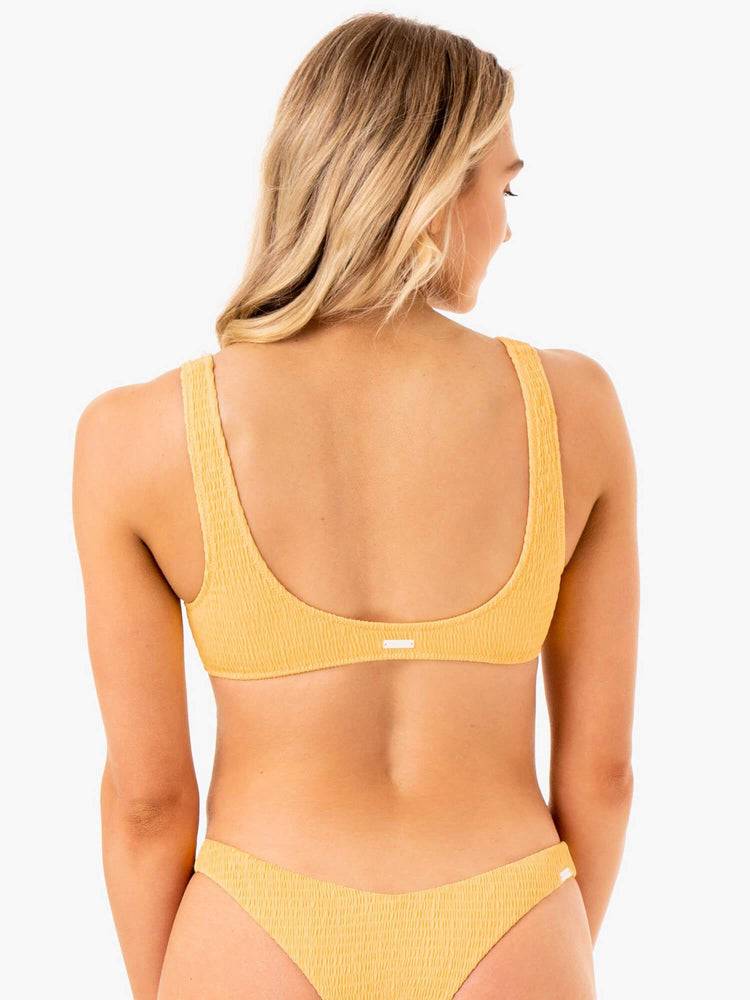 Mango Ryderwear Women Swimwear Paradise Scoop Bikini Top Women's Swimwear | AU2663ZG