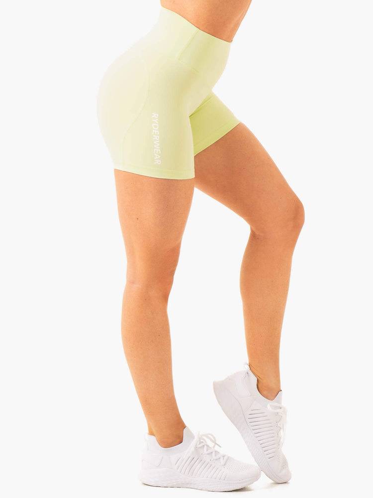 Mint Ryderwear Women Shorts Frequency High Waisted Women's Shorts | AU2073CE