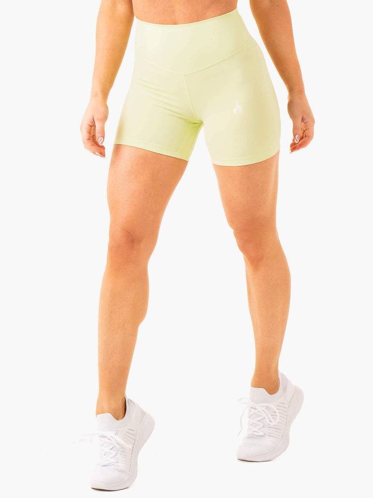 Mint Ryderwear Women Shorts Frequency High Waisted Women's Shorts | AU2073CE