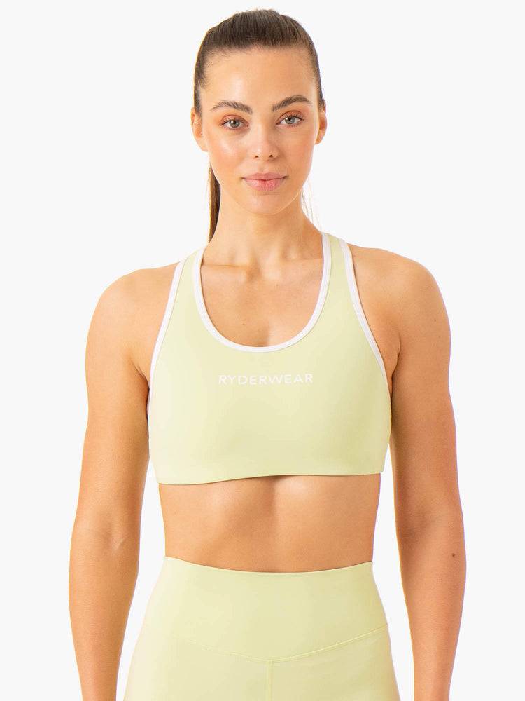 Mint Ryderwear Women Sports Bra Frequency High Impact Women\'s Sports Bra | AU2217PQ