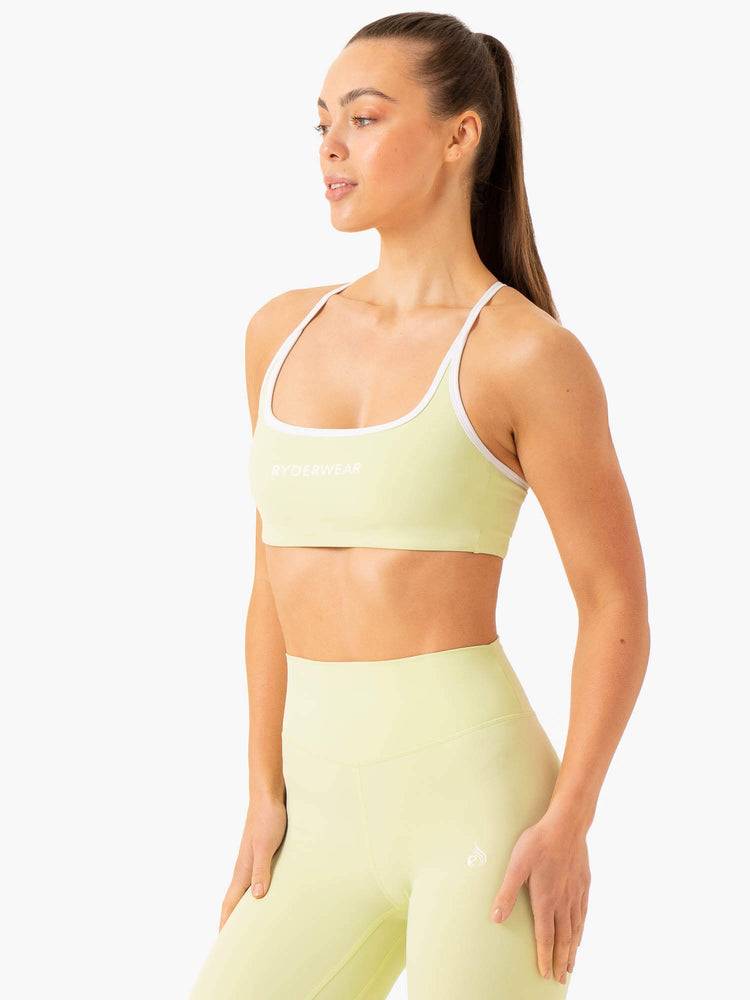 Mint Ryderwear Women Sports Bra Frequency Women's Sports Bra | AU2221FM