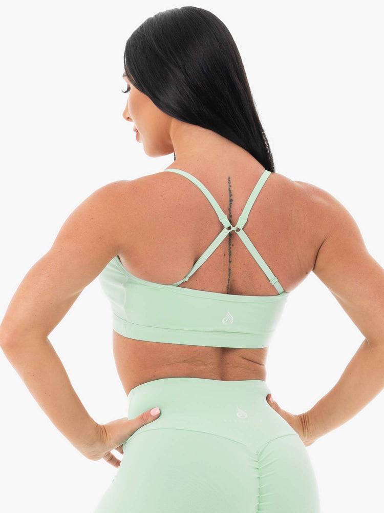 Mint Ryderwear Women Sports Bra Staples Women's Sports Bra | AU2325QZ