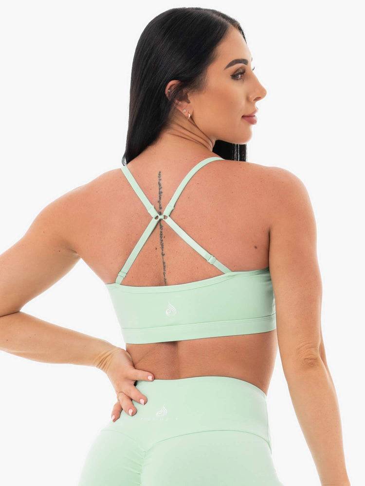 Mint Ryderwear Women Sports Bra Staples Women's Sports Bra | AU2325QZ