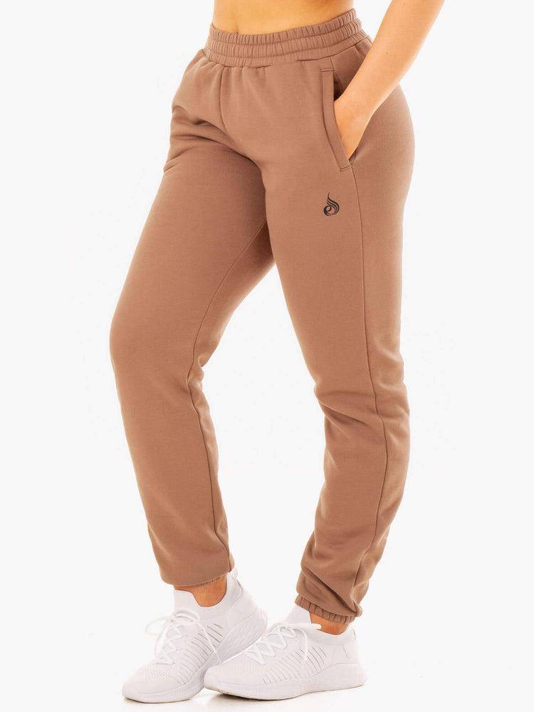 Mocha Ryderwear Men Track Pants Unisexs Men's Track Pants | AU1051FM