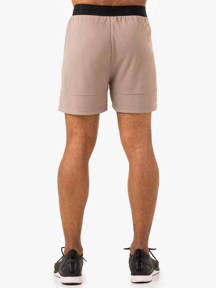 Mushroom Ryderwear Men Shorts Overdrive Mesh Men's Shorts | AU1394LH