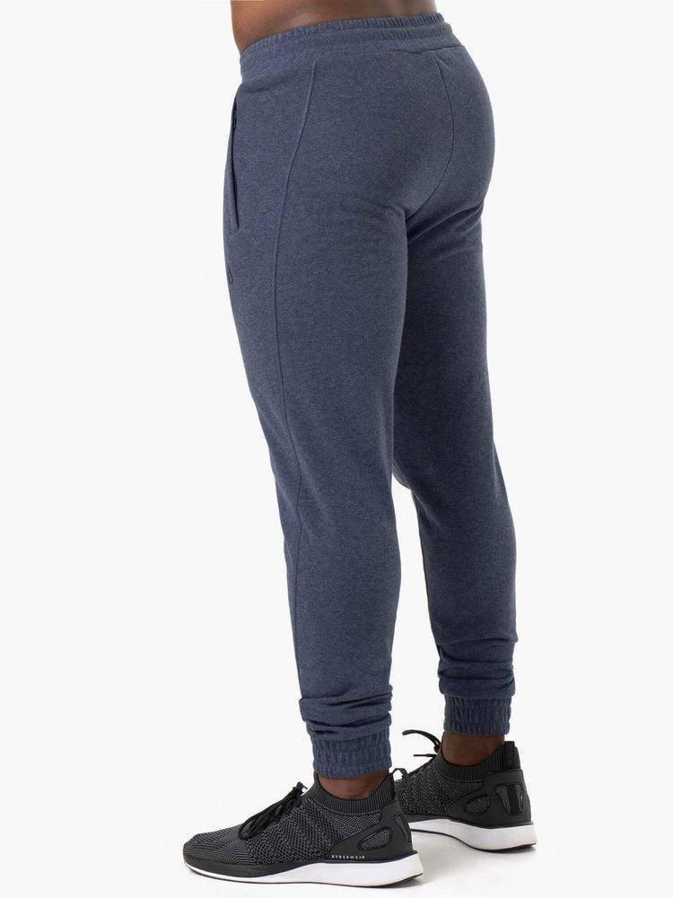 Navy Marl Ryderwear Men Track Pants Irons Men's Track Pants | AU1022AP