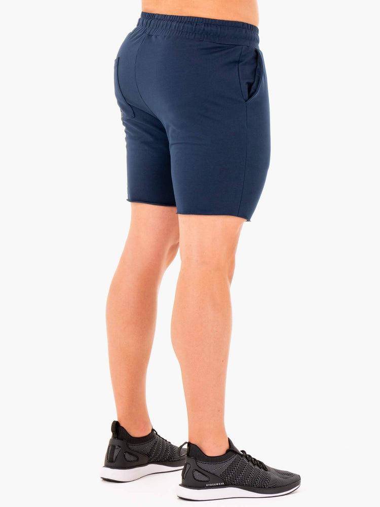 Navy Ryderwear Men Shorts Base Gym Men's Shorts | AU1352EX