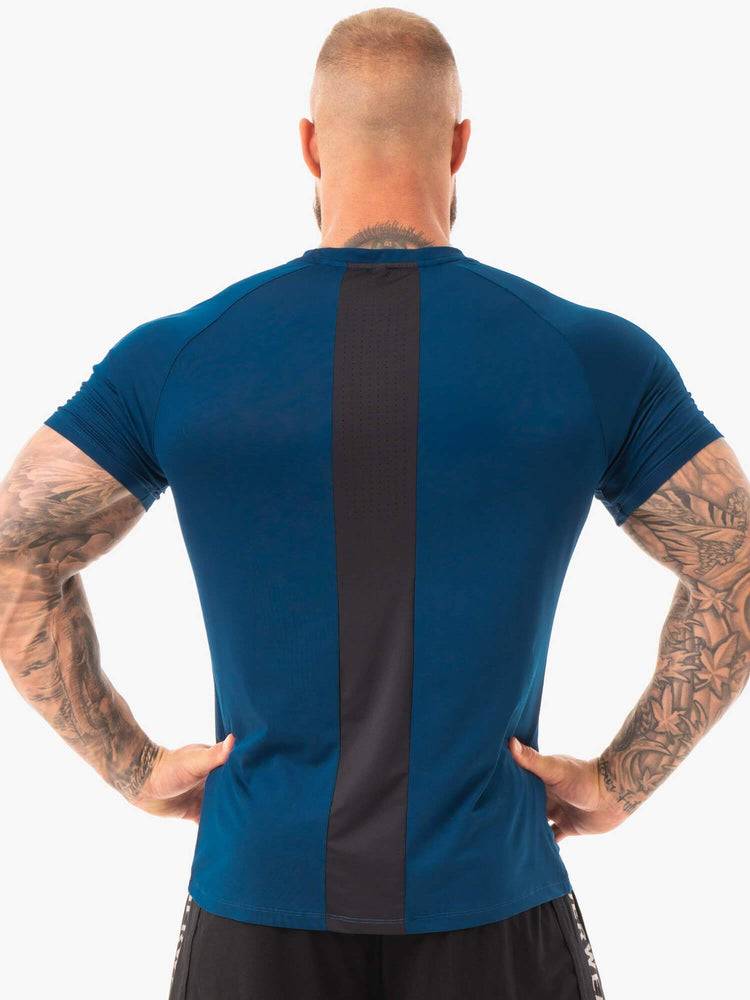 Navy Ryderwear Men T Shirts Breeze Men's T Shirts | AU1202OR