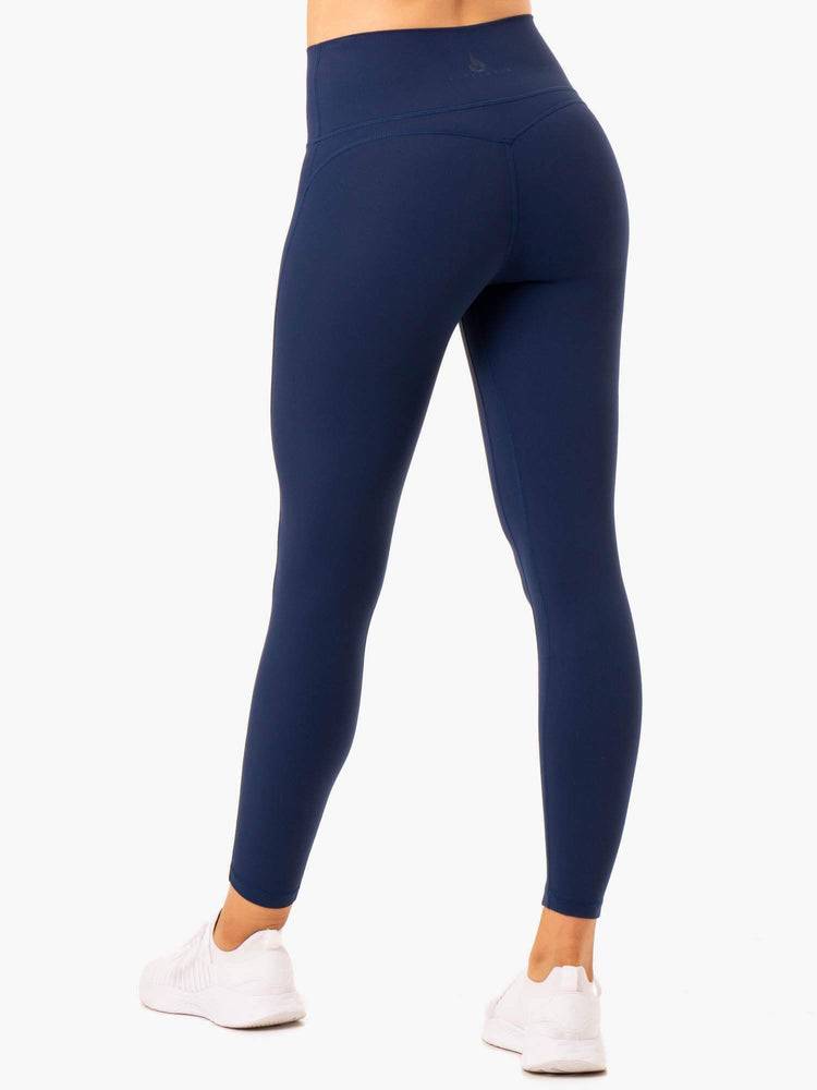 Navy Ryderwear Women Leggings NKD Align Women's Leggings | AU1902UT