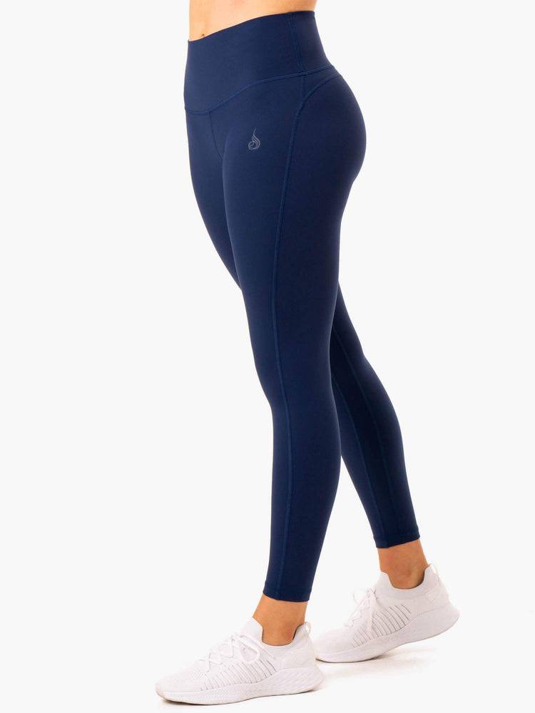 Navy Ryderwear Women Leggings NKD Align Women\'s Leggings | AU1902UT