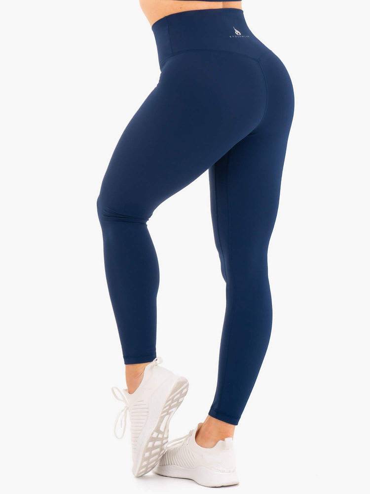 Navy Ryderwear Women Leggings NKD High Waisted Women's Leggings | AU1928UT