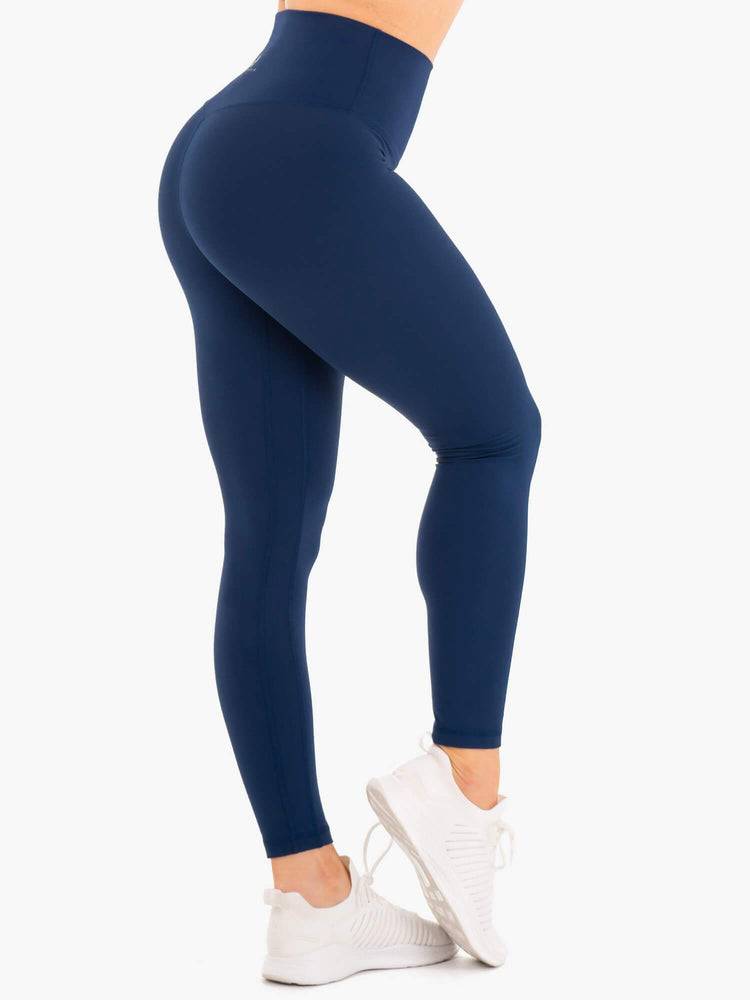 Navy Ryderwear Women Leggings NKD High Waisted Women's Leggings | AU1928UT