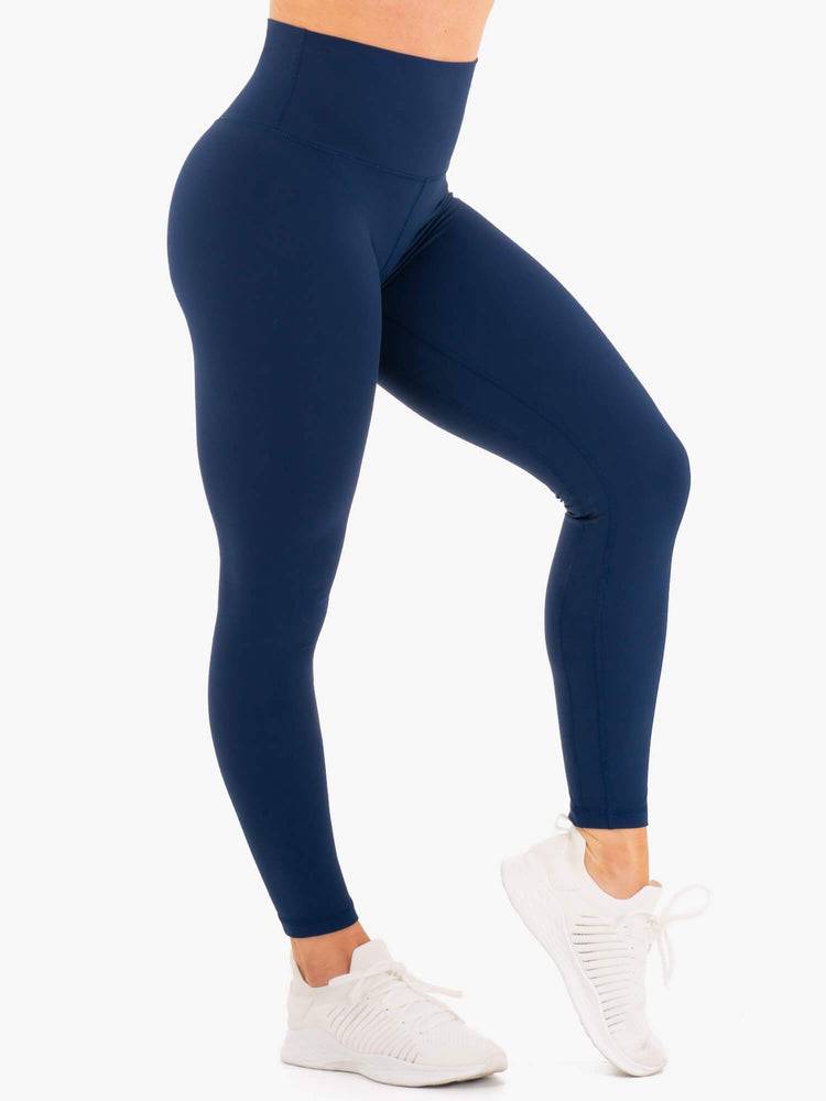 Navy Ryderwear Women Leggings NKD High Waisted Women's Leggings | AU1928UT