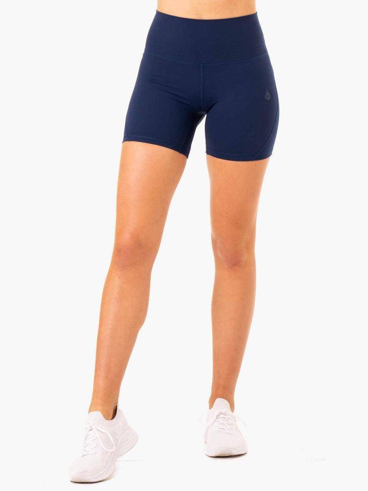 Navy Ryderwear Women Shorts NKD Align Women\'s Shorts | AU2186TV