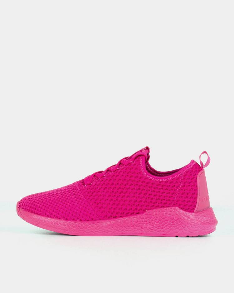 Neon Pink (Womens) Ryderwear Women Shoes Neon Power Trainers Women's Shoes | AU3131TV