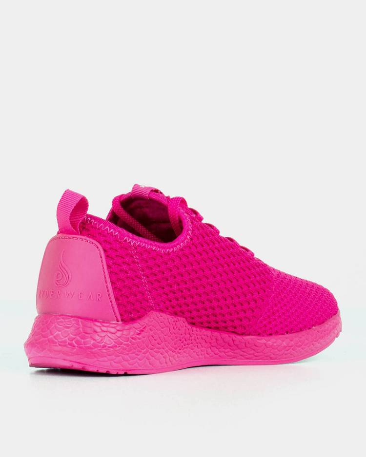 Neon Pink (Womens) Ryderwear Women Shoes Neon Power Trainers Women's Shoes | AU3131TV