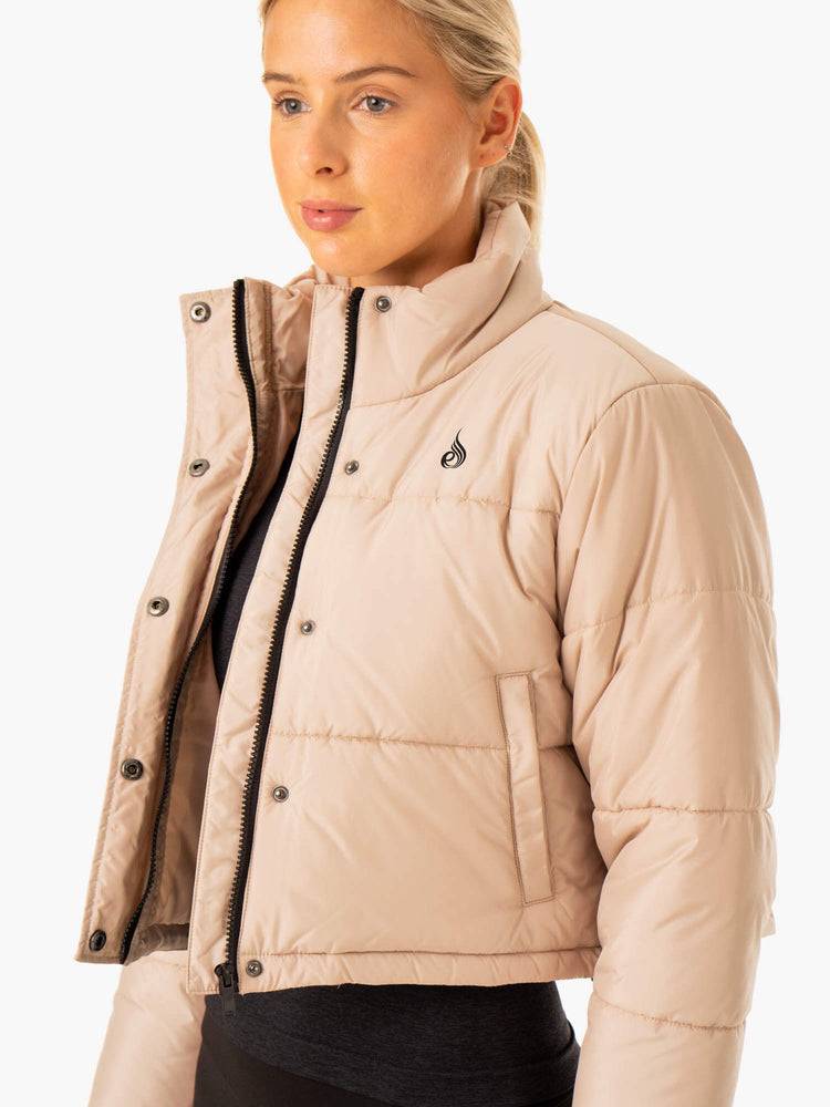 Nude Ryderwear Women Jackets Apex Puffer Women's Jackets | AU1718TV