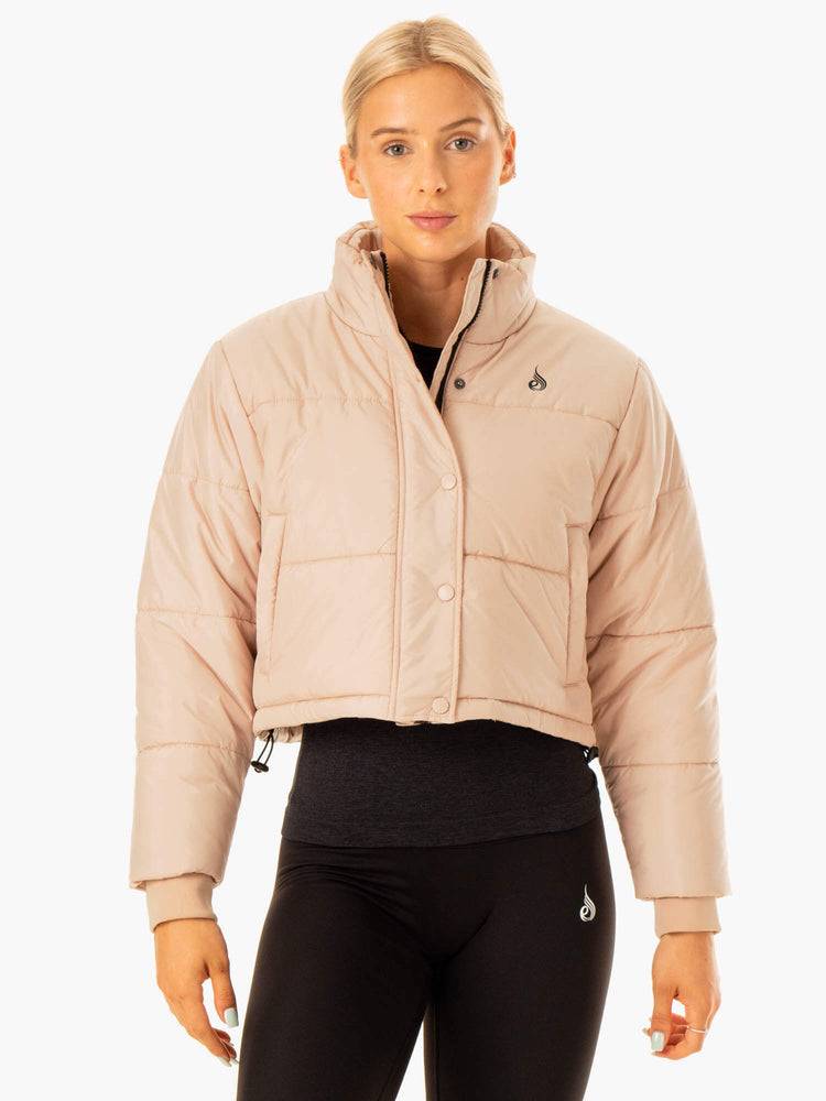 Nude Ryderwear Women Jackets Apex Puffer Women\'s Jackets | AU1718TV