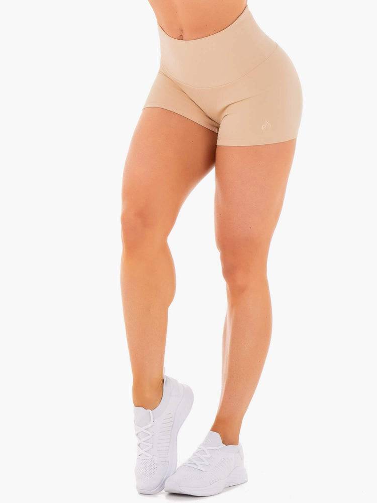 Nude Ryderwear Women Shorts Adapt High Waisted Scrunch Women\'s Shorts | AU2179BC